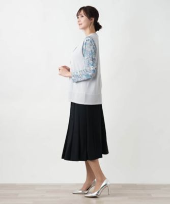 Ｖネックニットベスト【Ｌｅｉｌｉａｎ　ＷＨＩＴＥ　ＬＡＢＥＬ】