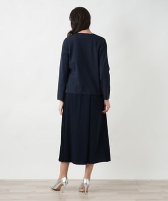 ロゴニットトップス | Leilian plus house (Women/大きいサイズ
