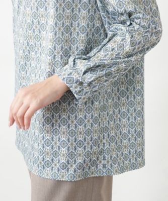 店舗人気】幾何学柄ブラウス | Leilian plus house (Women