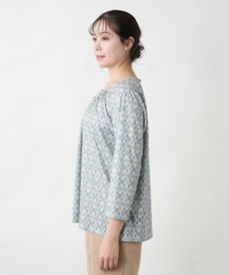 Leilian PLUS HOUSE / レリアンプラスハウス 【店舗人気】ラメボーダーニット【ROCHAS Premiere】 店舗人気】ラメボーダーニット【ROCHAS Premiere