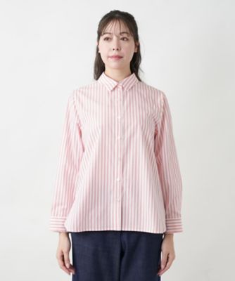 ウォッシャブル】ストライプシャツ【プラス企画】 | Leilian plus