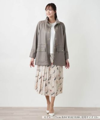 【店舗人気】スタンドカラーコート【ＲＯＣＨＡＳ　Ｐｒｅｍｉｅｒｅ】