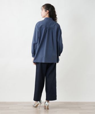【店舗人気】羽織ブラウス【プラス企画】