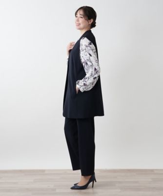 【店舗人気】ロングベスト【プラス企画】