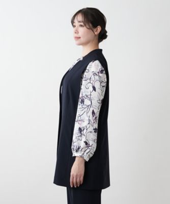 【店舗人気】ロングベスト【プラス企画】