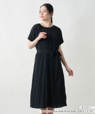 ＜Leilian plus house (Women/大きいサイズ)＞プリーツワンピース【プラス企画】
