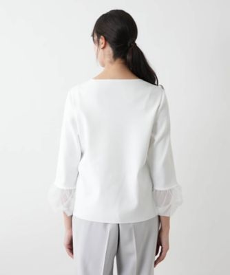 店舗人気】スクエアネックカットソー【BOURGE】 | Leilian