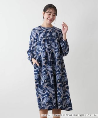 ＜Leilian plus house (Women/大きいサイズ)＞ペイズリーワンピース【プラス企画】