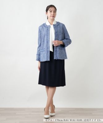 ツイードジャケット【プラス企画】 | Leilian plus house (Women