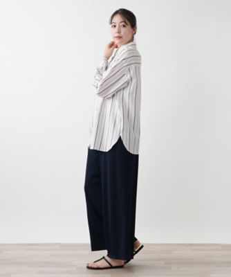 【店舗人気】ストライプシャツ【Ｌｅｉｌｉａｎ　ＷＨＩＴＥ　ＬＡＢＥＬ】【ＳＯＭＥＬＯＳ】