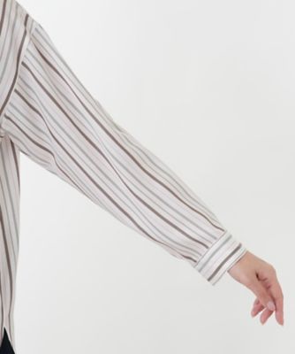 【店舗人気】ストライプシャツ【Ｌｅｉｌｉａｎ　ＷＨＩＴＥ　ＬＡＢＥＬ】【ＳＯＭＥＬＯＳ】
