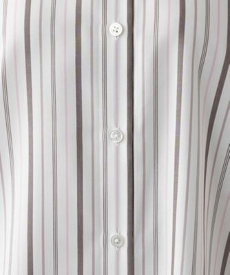 【店舗人気】ストライプシャツ【Ｌｅｉｌｉａｎ　ＷＨＩＴＥ　ＬＡＢＥＬ】【ＳＯＭＥＬＯＳ】