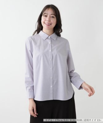 【店舗人気】プリントブラウス【Ｌｅｉｌｉａｎ　ＷＨＩＴＥ　ＬＡＢＥＬ】