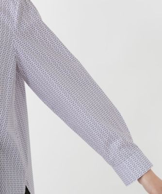 【店舗人気】プリントブラウス【Ｌｅｉｌｉａｎ　ＷＨＩＴＥ　ＬＡＢＥＬ】