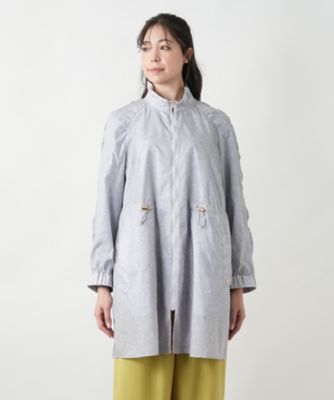 Leilian✨大きいサイズ　シルク100% ステンカラーコート　ライトアウター 店舗人気】ライトコート | Leilian plus house (Women/大きい