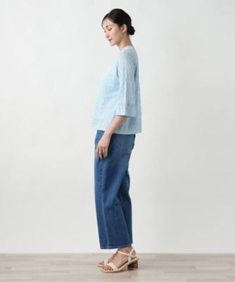 店舗人気】透かし編みニット | Leilian plus house (Women