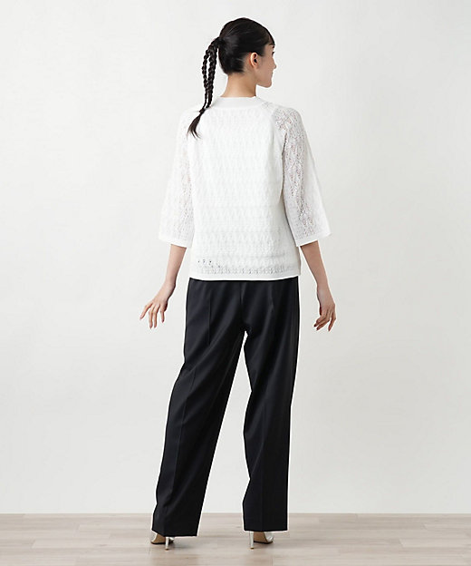 透かし編みニット | Leilian plus house (Women/大きいサイズ 透かし編みニット | Leilian plus house (Women/大きいサイズ