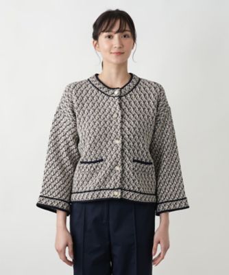 C30◇極美品 春秋 レリアン Leilian プラスハウス 大きいサイズ