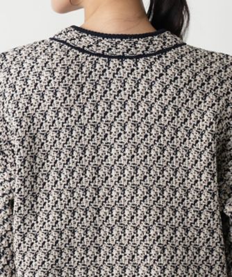 ノーカラージャケット | Leilian plus house (Women/大きいサイズ