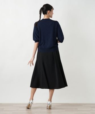 リボンモチーフニットトップス