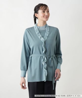 ＜Leilian plus house (Women/大きいサイズ)＞カ　ディガン