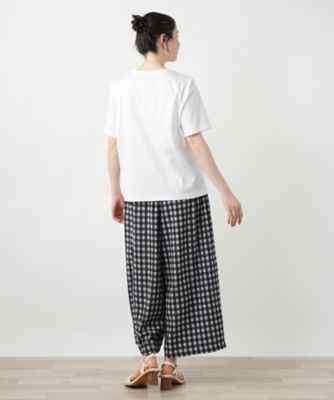 【店舗人気】刺繍クルーネックＴシャツ