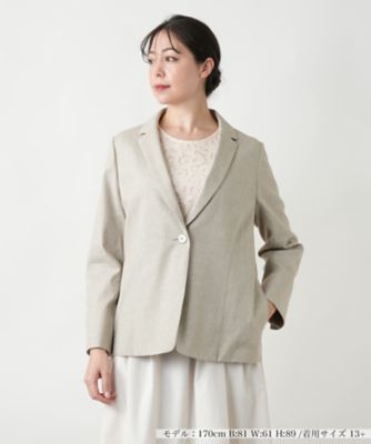 ＜Leilian plus house (Women/大きいサイズ)＞ストレッチテーラードジャケット【ＲＥＧＧＩＡＮＩ】