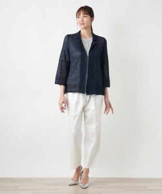【店舗人気】ラメニットカーディガン【ＣＩＮＺＩＡ　ＣＡＬＤＩ】