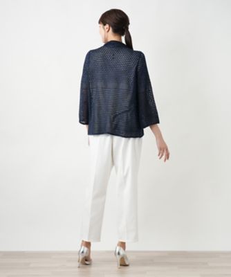 【店舗人気】ラメニットカーディガン【ＣＩＮＺＩＡ　ＣＡＬＤＩ】