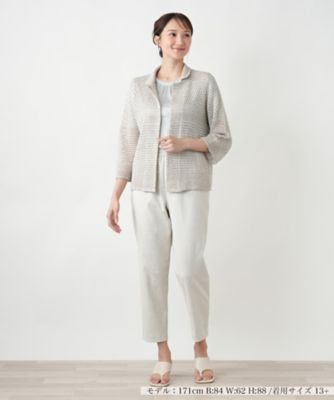 【店舗人気】ラメニットカーディガン【ＣＩＮＺＩＡ　ＣＡＬＤＩ】