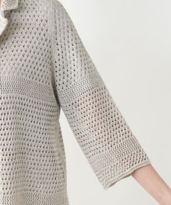 【店舗人気】ラメニットカーディガン【ＣＩＮＺＩＡ　ＣＡＬＤＩ】