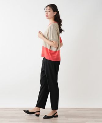 【店舗人気】カラーブロックニット【ＨＡＮＤ】