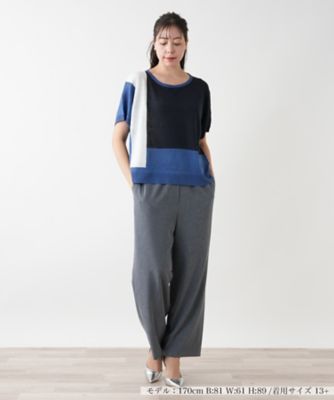 【店舗人気】カラーブロックニット【ＨＡＮＤ】