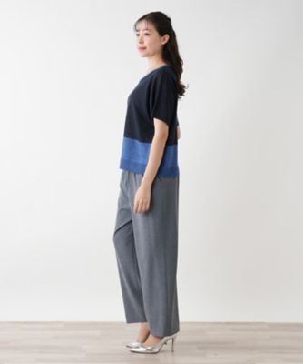 【店舗人気】カラーブロックニット【ＨＡＮＤ】