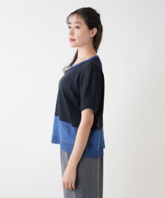 【店舗人気】カラーブロックニット【ＨＡＮＤ】