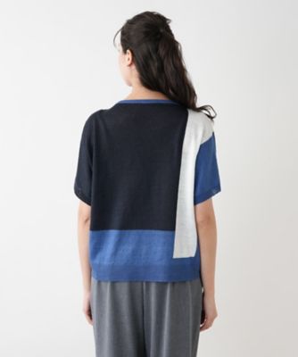 【店舗人気】カラーブロックニット【ＨＡＮＤ】
