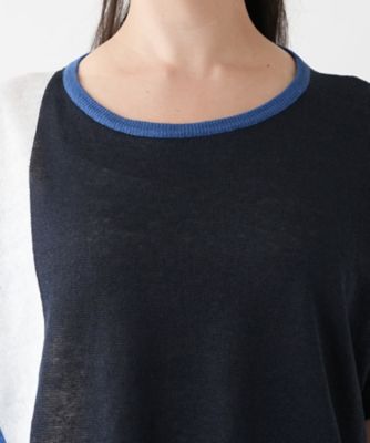 【店舗人気】カラーブロックニット【ＨＡＮＤ】