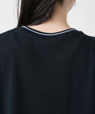 【店舗人気】ペイズリー切替クルーネックニット【ＲＯＣＨＡＳ　Ｐｒｅｍｉｅｒｅ】【ＲＡＴＴＩ】