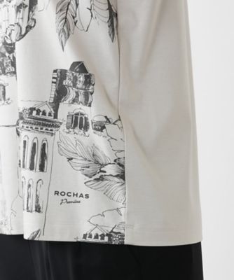 【店舗人気】プリントＴシャツ【ＲＯＣＨＡＳ　Ｐｒｅｍｉｅｒｅ】