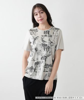 【店舗人気】プリントＴシャツ【ＲＯＣＨＡＳ　Ｐｒｅｍｉｅｒｅ】