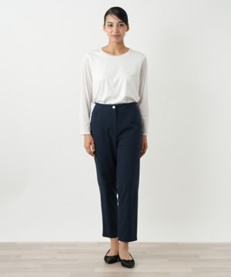 レリアンプラスハウス13+　ウエストゴムカジュアルパンツ レリアンプラスハウス13+ ウエストゴムカジュアルパンツ