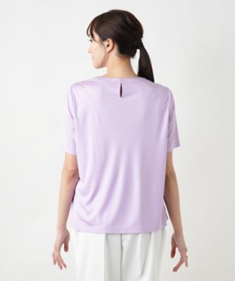 Leilian PLUS HOUSE / レリアンプラスハウス 【店舗人気】シルククルーネックカットソー シルククルーネックカットソー|レリアン プラスハウス