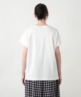 【店舗人気】フラワー刺繍Ｔシャツ【Ｌｅｉｌｉａｎ　ＷＨＩＴＥ　ＬＡＢＥＬ】