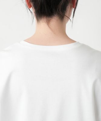 【店舗人気】フラワー刺繍Ｔシャツ【Ｌｅｉｌｉａｎ　ＷＨＩＴＥ　ＬＡＢＥＬ】