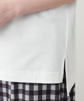 【店舗人気】フラワー刺繍Ｔシャツ【Ｌｅｉｌｉａｎ　ＷＨＩＴＥ　ＬＡＢＥＬ】