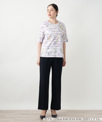 プリントTシャツ【Leilian WHITE LABEL】 | Leilian