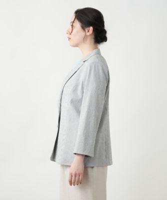 【店舗人気】ストライプジャケット【Ｌｅｉｌｉａｎ　ＷＨＩＴＥ　ＬＡＢＥＬ】