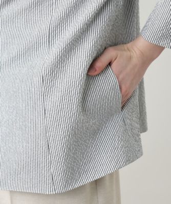 【店舗人気】ストライプジャケット【Ｌｅｉｌｉａｎ　ＷＨＩＴＥ　ＬＡＢＥＬ】