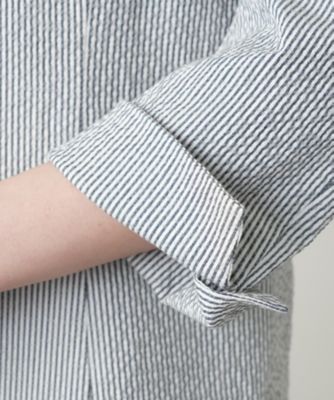 【店舗人気】ストライプジャケット【Ｌｅｉｌｉａｎ　ＷＨＩＴＥ　ＬＡＢＥＬ】