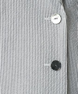 【店舗人気】ストライプジャケット【Ｌｅｉｌｉａｎ　ＷＨＩＴＥ　ＬＡＢＥＬ】